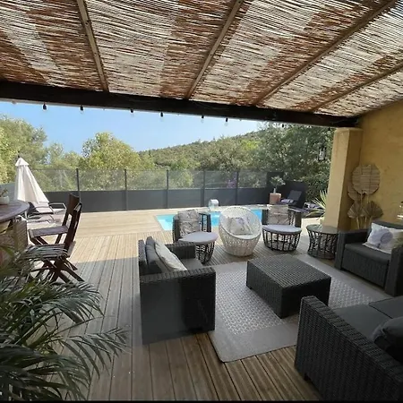 Belle Maison Vue Montagne Avec Piscine Privee A 5 Minutes De La Et Village.i Villa Bormes-les-Mimosas